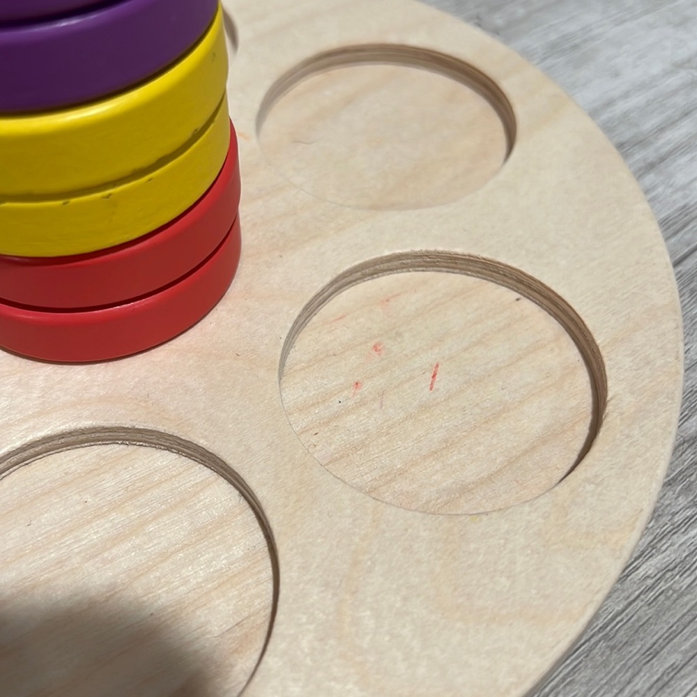 Lovevery Flexible Stacking Rings, Stella & her Speedster - Picture 2 of 11